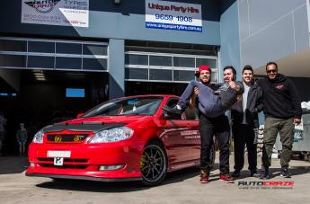 TOYOTA COROLLA ROTATE GUN METALLIC MATTE